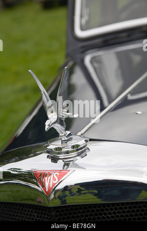 Alvis silver eagle vol hood ornament Banque D'Images