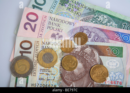 Monnaie polonaise Banque D'Images