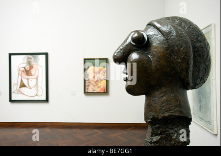 Picasso buste Tête de femme à Stadel art museum ou Stadelsches Kunstinstitut de Francfort Allemagne Banque D'Images