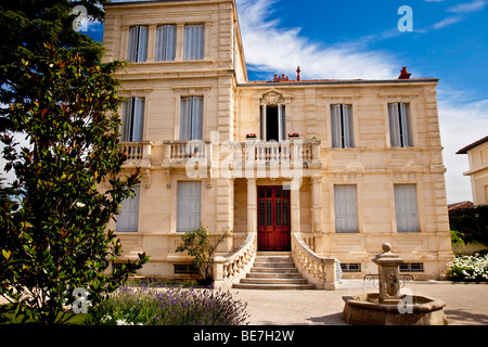 Villa à Saint Rémy de Provence France Banque D'Images