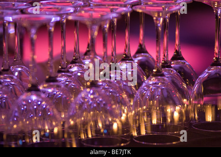 Verres à vin Banque D'Images