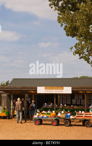 Conduit Orchards farm shop à North Norfolk Uk Banque D'Images