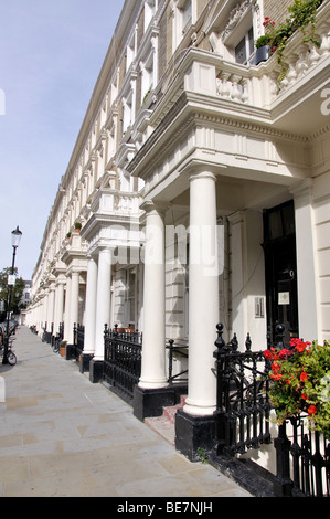 Regency Terrace, Pembridge Gardens, Notting Hill, London Borough of Kensington and Chelsea, Greater London, Angleterre, Royaume-Uni Banque D'Images