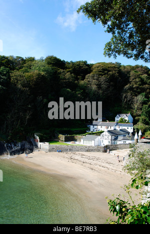 Readymoney Cove près de fowey à Cornwall, uk Banque D'Images