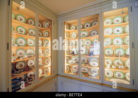 L'intérieur du musée Nissim de Camondo, un bourgeois du 19ème siècle au centre de Paris, France. Banque D'Images