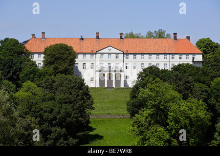 Schloss Cappenberg Palace à Selm, Luenen, Nordrhein-Westfalen, Germany, Europe Banque D'Images