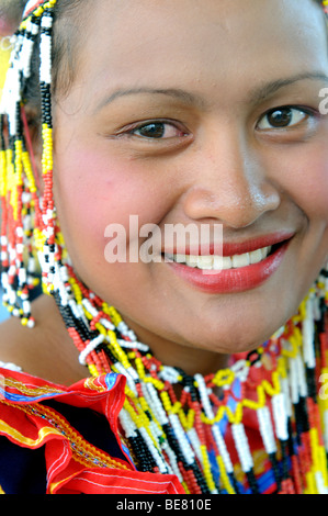 Klata tribu festival kadayawan davao Davao del norte Mindanao aux Philippines Banque D'Images