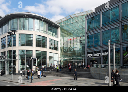 Entrée de l'Arndale Centre à Exchange Square, Manchester, Angleterre Banque D'Images