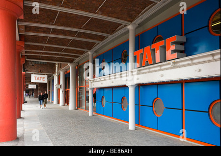 Galerie d'art Tate Liverpool, l'Albert Dock, Liverpool, Merseyside, Angleterre Banque D'Images