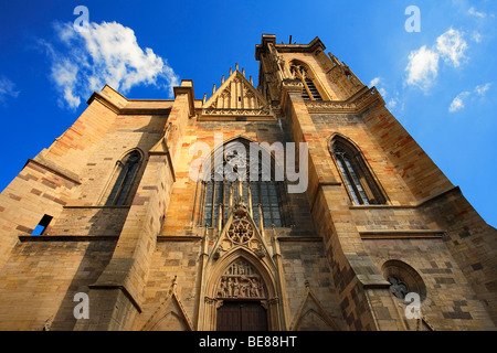 Église SAINT-MARTIN, COLMAR Banque D'Images