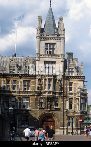 L'extérieur de l'arbre court, Gonville et Caius College de Cambridge. Banque D'Images