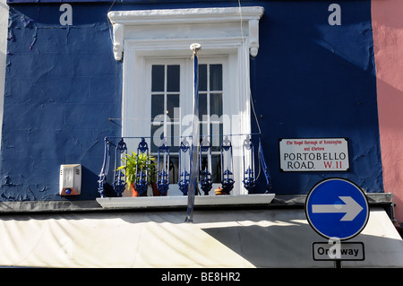 Chambre/, Portobello Road, Londres, Angleterre, Royaume-Uni, Europe Banque D'Images