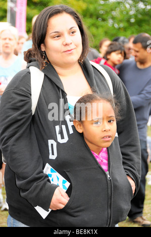 Les visiteurs, Adidas Women's 5K Challenge, Hyde Park, Londres, Angleterre, Royaume-Uni, Europe Banque D'Images