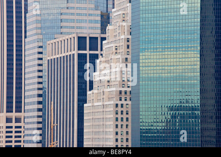 Toits de New York Banque D'Images