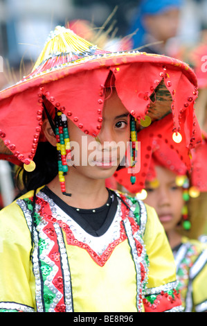 Festival de kadayawan davao Davao del norte Mindanao aux Philippines Banque D'Images