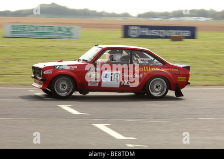 Castle Coombe Rally 2009 - Jour 19 - Ford Escort mk2 Banque D'Images