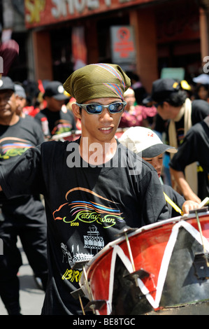 Festival de kadayawan davao Davao del norte Mindanao aux Philippines Banque D'Images