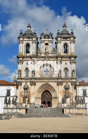 Eglise et monastère de Santa Maria à Alcobaça, Mosteiro de Santa Maria de Alcobaça, Site du patrimoine mondial de l'UNESCO, de l'ordre du CIST Banque D'Images