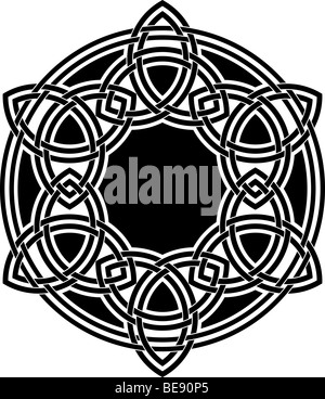 Entrelacs celtiques Banque D'Images