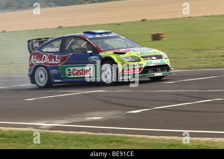 Castle Coombe Rally Day 2009 - Matthew Wilson - Ford Focus Banque D'Images