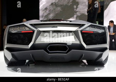 Lamborghini Reventon Roadster à un salon de l'automobile européenne Banque D'Images