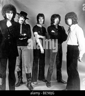 DEEP PURPLE - groupe pop britannique le 24 septembre 1968. À partir de l : Ritchie Blackmore, Jon Lord, Rod Evans, Nic Simper et Ian Paice Banque D'Images