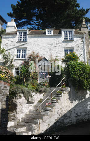 Cornish Cottage - John Gollop Banque D'Images