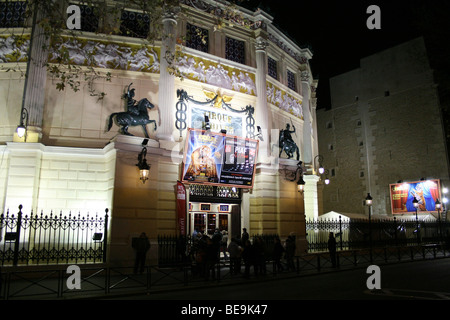 Paris (75) : le "Cirque d'hiver Bouglione' ('Hiver Cirque') Banque D'Images