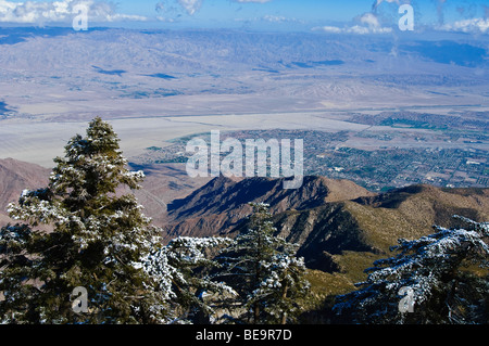 Tramway Aérien de Palm Springs, en Californie. Banque D'Images