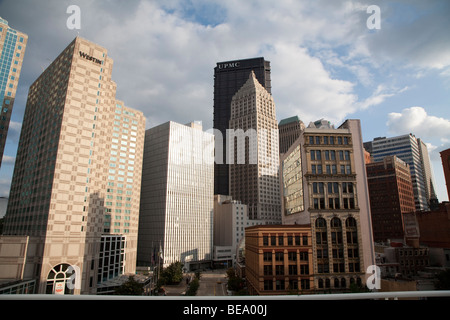 Pittsburgh, Pennsylvanie - Centre-ville de Pittsburgh. Banque D'Images