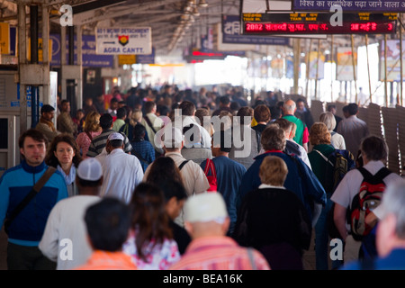 Agra Cantonment Railway Station à Agra Inde Banque D'Images