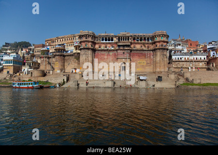 Bhonsale Ghat de Varanasi Inde Banque D'Images