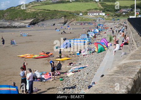 Vaste Haven beach, Pembrokeshire Wales Banque D'Images