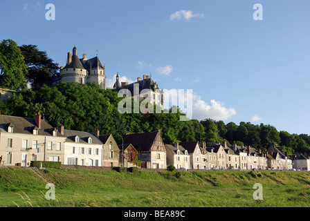 Château de Chaumont (château) à Chaumont-sur-Loire (41) Banque D'Images