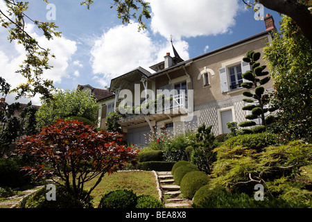 Montfort l'Amaury (78) : Musée Ravel Banque D'Images