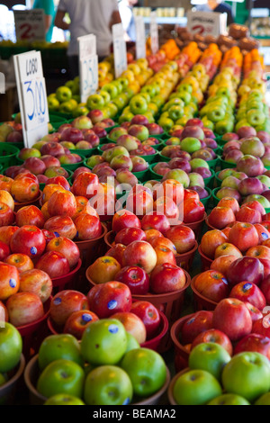 Marché Jean-Talon (mars Jean-Talon) à Montréal Canada Banque D'Images