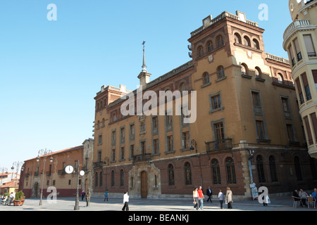 Seminario Mayor Plaza de la Regla, Leon Espagne Castille et Leon Banque D'Images