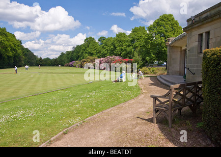 L'Université de Nottingham de croquet Banque D'Images