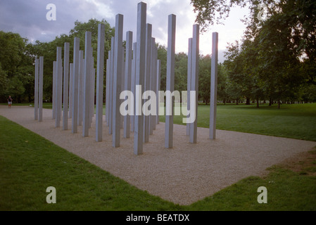 Le monument à Hyde Park , le centre de Londres pour les victimes des attentats terroristes du 7 juillet 2005 . Banque D'Images