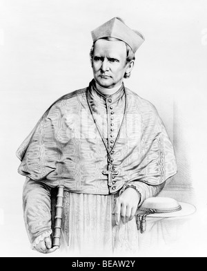 Son Éminence le Cardinal McCloskey (1810-1885) - L'archevêque de New York de 1864 jusqu'à sa mort en 1885 Banque D'Images