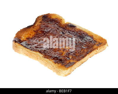 Marmite sur Toast Banque D'Images