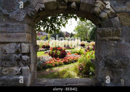 Outhover "Grange' jardins, Lewes, dans le Sussex, Angleterre, Royaume-Uni. Banque D'Images