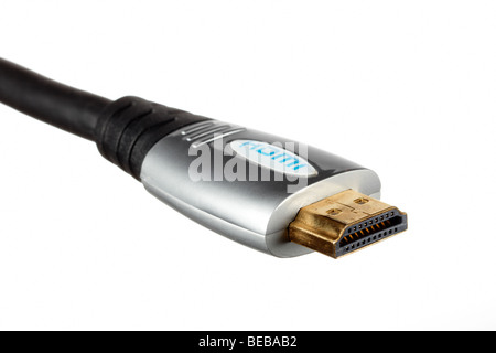 Connecteur de câble HDMI. Banque D'Images