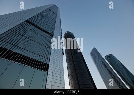 CTBA ( Cuatro Torres Business Area) Madrid Espagne Banque D'Images