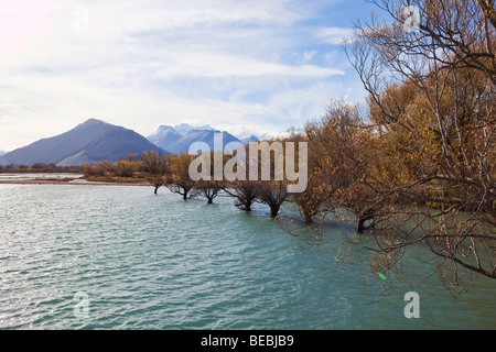 De superbes paysages naturels près de Glenorchy, Nouvelle-Zélande Banque D'Images