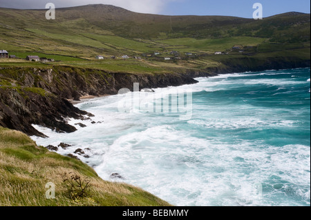 Coumeenoole Beach, Dingle Peninsula, Co Kerry, Irlande Banque D'Images