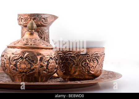 Café, café turc, café bosniaque, service à café, tasse à café, l'arabe, islamique, boisson, boisson chaude, de la culture, traditionnelle Banque D'Images