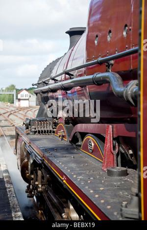 Jubilé 5690 LMS Classe 'Leander', 'Transport de l'Fellsman' spécial vapeur, en Cumbria Banque D'Images