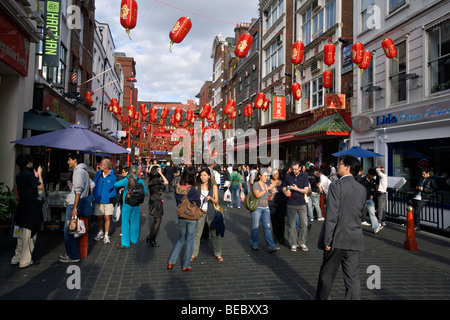 Chinatown à Londres en Angleterre Banque D'Images