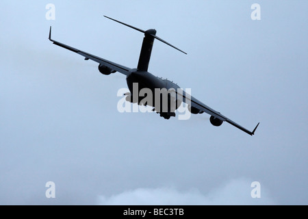 C-17 Globemaster III Transports avion en vol Banque D'Images